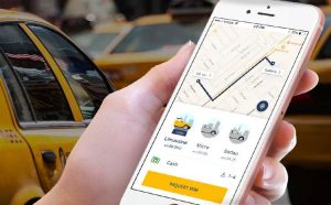 What are the essential elements of an internet taxi app
