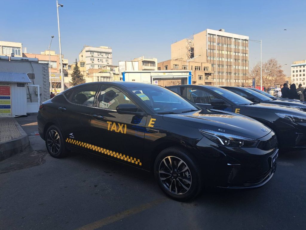 تاکسی برقی سازمان تاکسیرانی تهران