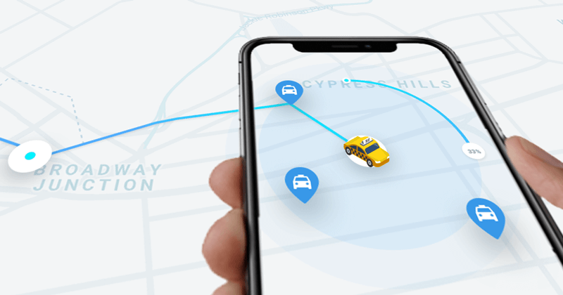 What is Geofencing and why is it important in taxi application development